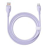 Baseus Pudding 100W USB-A - USB-C Kabel 2m - Purple