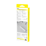 Baseus Smooth Writing Stylus Opladningsetui med Baseus Simple USB-C 3A Kabel 30cm - Hvid