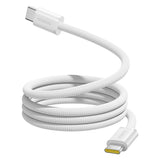 Baseus Dynamic 4 Pro 100W USB-C - USB-C Magnetisk kabel 1m - hvid