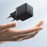 Baseus Palm 20W USB-C Wall Charger - sort