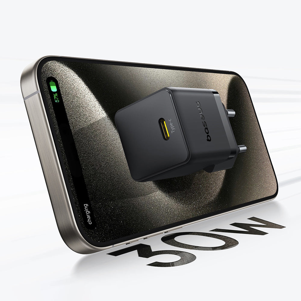 Baseus Palm 30W USB-C vægoplader - hvid