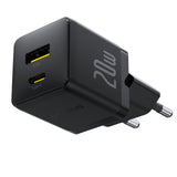 Baseus Palm 20W USB-C USB-A Wall Charger - sort