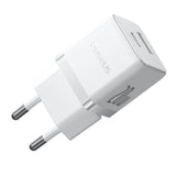 Baseus Palm 20W USB-C USB-A Wall Charger - hvid
