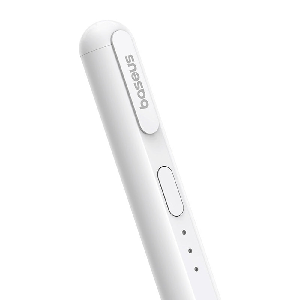 Baseus Smooth Writing 3 Active Stylus, Wired Rechargeable Stylus (Writing Angle Detection Version) - White