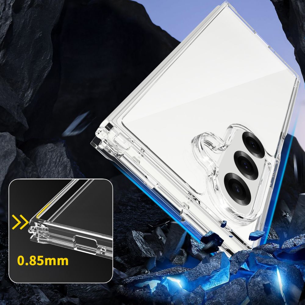 Tech-Protect FlexAir Hybrid Case til Samsung Galaxy Z Fold 7 - Gennemsigtig