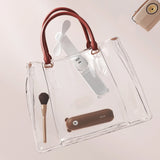 Jisulife håndholdt ventilator Life8 bærbar USB-ventilator med Power Bank-funktion 2000mAh og lommelygte - brun