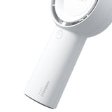 Jisulife håndholdt ventilator Life5 Plus 4000mAh bærbar mini blæser USB-ventilator - hvid