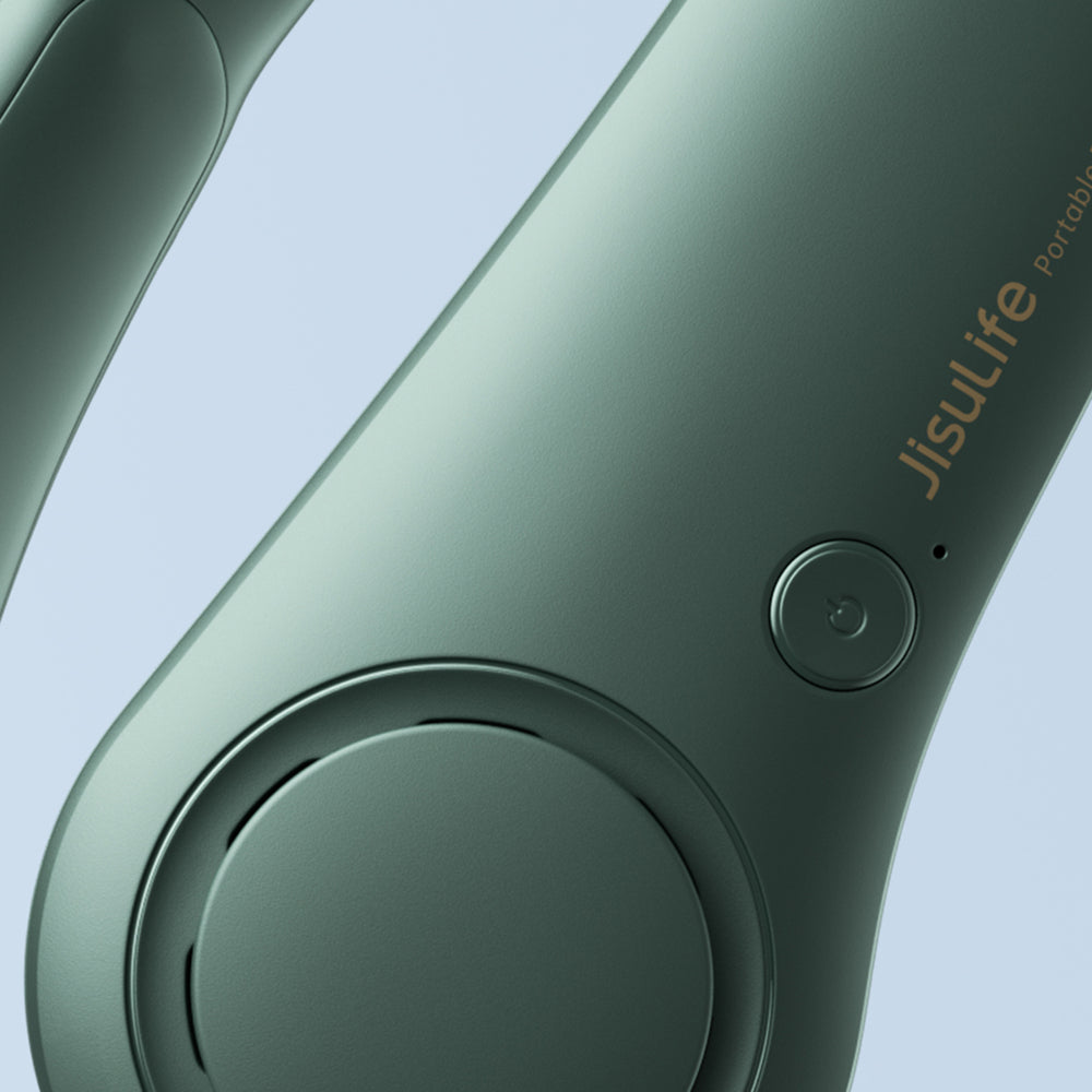 Jisulife Halsventilator Life3 Bærbar USB Halsventilator - Grøn