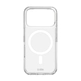 SBS Extreme Mag Case med D3O-teknologi til iPhone 17 Pro - Transparent