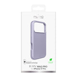 Pure Icon Mag Pro flydende silikonefoder til iPhone 17 Pro, MagSafe kompatibel, med kamerabeskyttelse og aluminiumsknapper - Pink