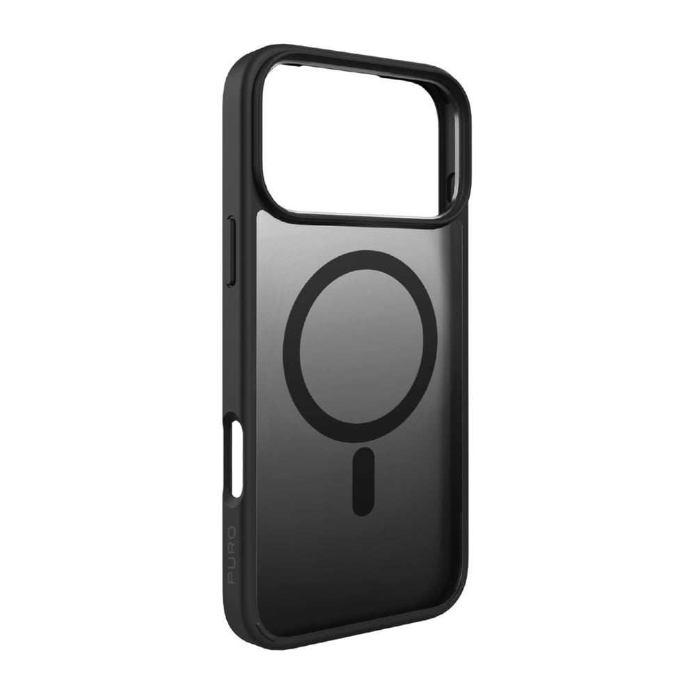 Puro Gradient TPU MagSafe Kompatibel Case til iPhone 17 Pro - sort
