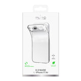 Puro 0.3 Nude Ultra-Slim TPU Case til iPhone 17 Air - Gennemsigtig