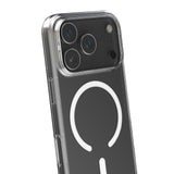 Puro 0.3 MAG Ultra-Slim TPU Case Kompatibel med MagSafe til iPhone 17 Pro Max - Gennemsigtig