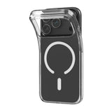 Puro 0.3 MAG Ultra-Slim TPU Case Kompatibel med MagSafe til iPhone 17 Pro - Gennemsigtig