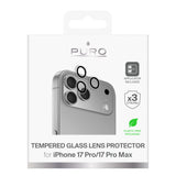 Puro Individuelle tempererede glaslinser til iPhone 17 Pro / iPhone 17 Pro Max