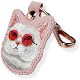 Nimmy Glasses Cool Cat Tracker Case - Pink