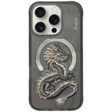 Nimmy Dragon MagSafe Case til iPhone 16 Pro - Grå