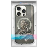 Nimmy Dragon MagSafe Case til iPhone 16 Pro - Grå