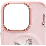 Nimmy Magnetic fashion cute pet MagSafe case for iPhone 16 Pro - pink