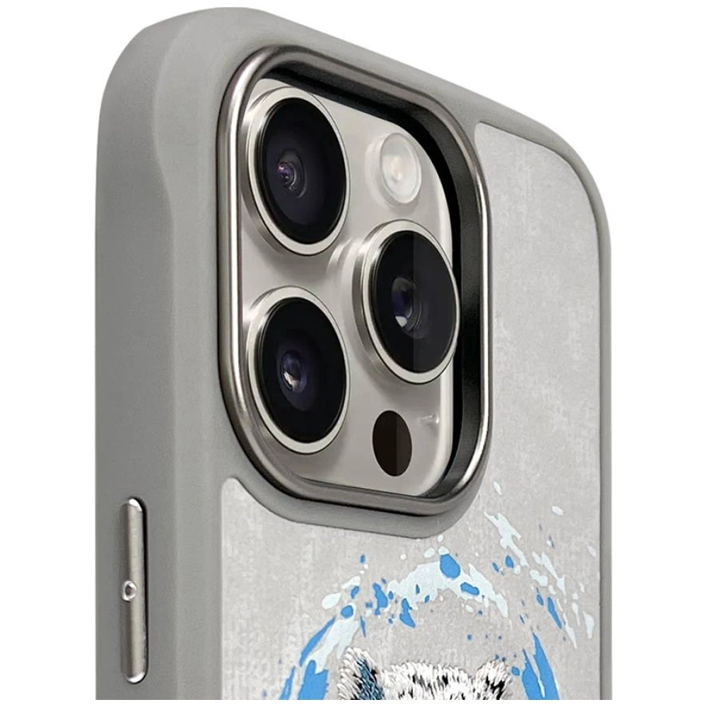 Nimmy Pantera MagSafe Case til iPhone 16 Pro Max - Grå