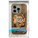 Nimmy Tiger MagSafe-fodral til iPhone 16 Pro - brun