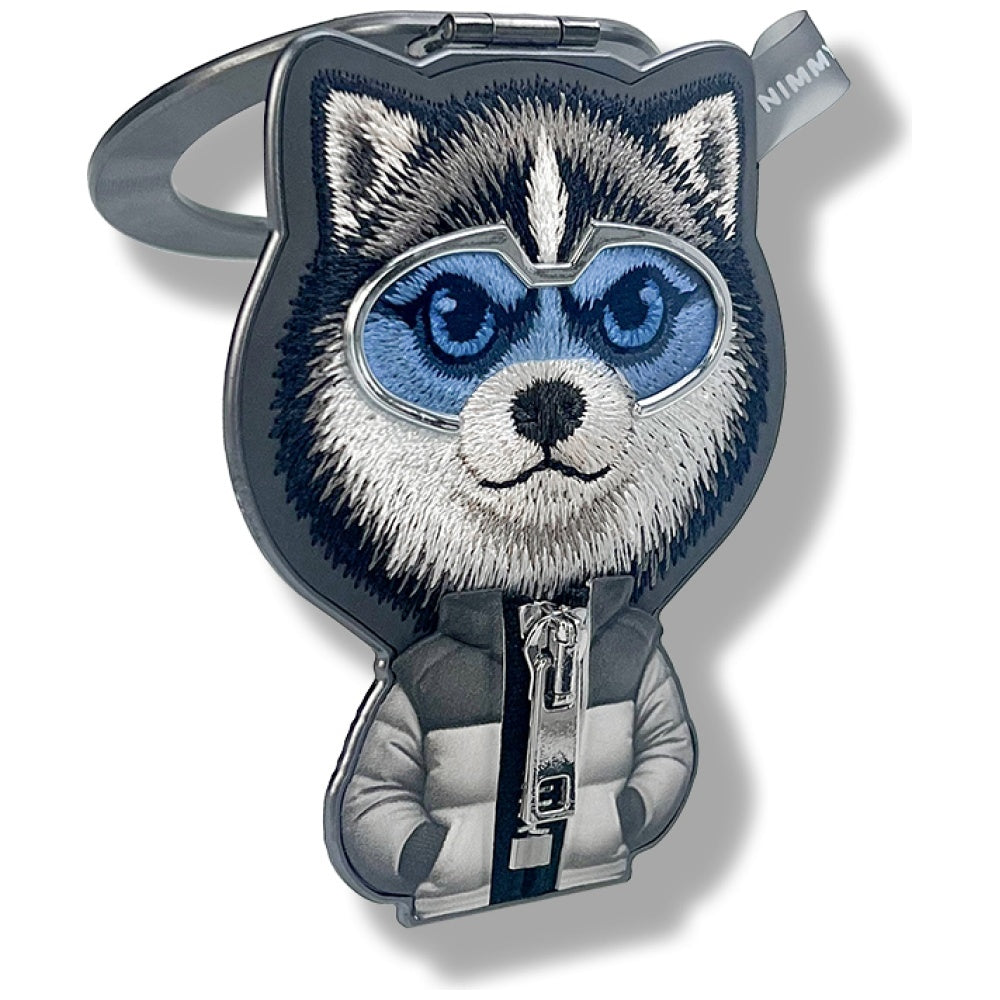 Nimmy Cool&Cute 2.0 Wolf Magnetisk Pendant - sort