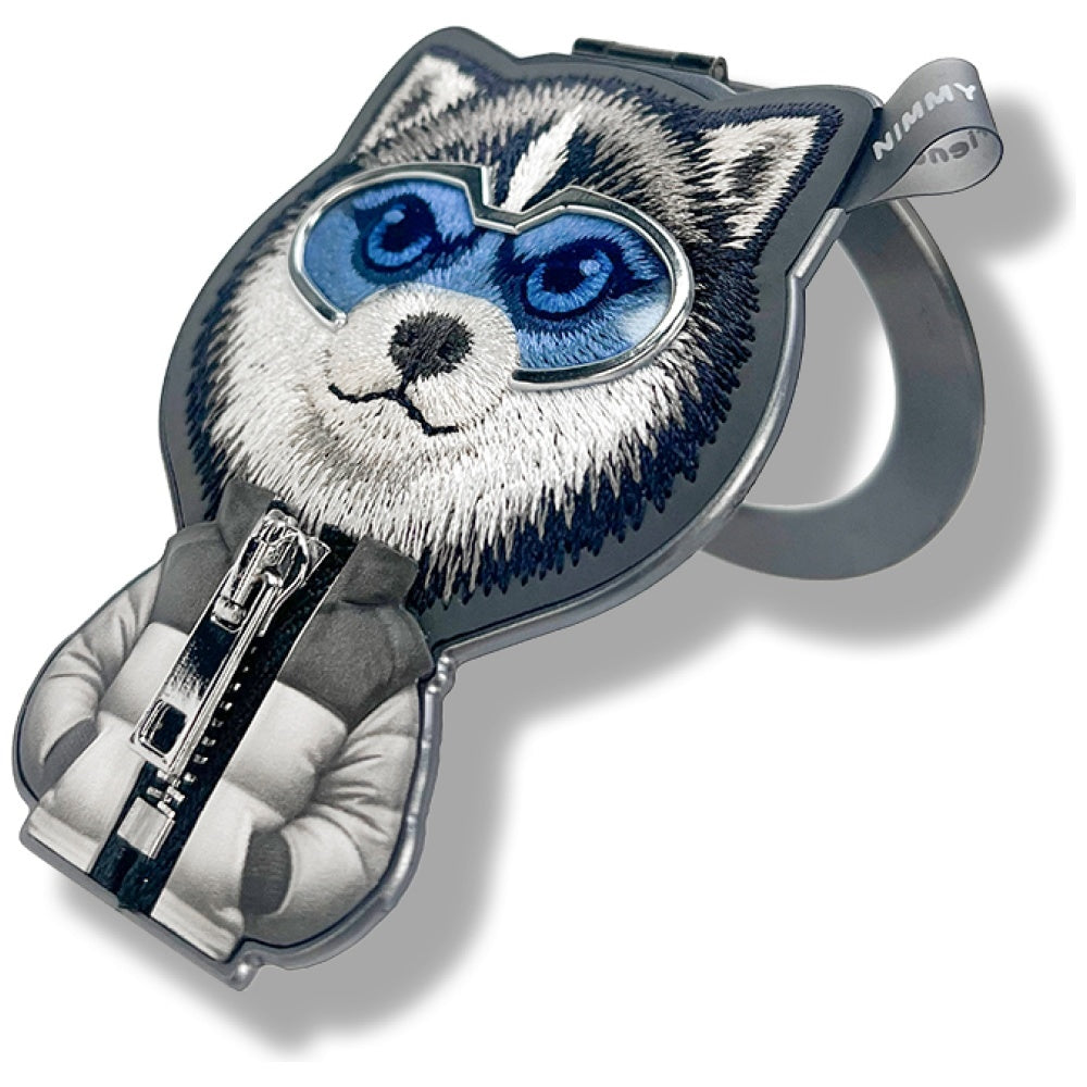 Nimmy Cool&Cute 2.0 Wolf Magnetisk Pendant - sort