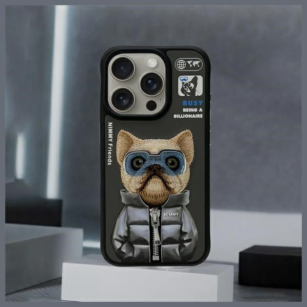 Nimmy Cool&Cute 2.0 Case til iPhone 15 Pro - sort