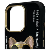 Nimmy Briller Cool Dog Case til iPhone 16 Pro - sort