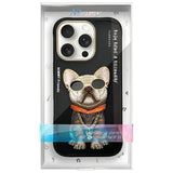 Nimmy Briller Cool Dog Case til iPhone 16 Pro - sort
