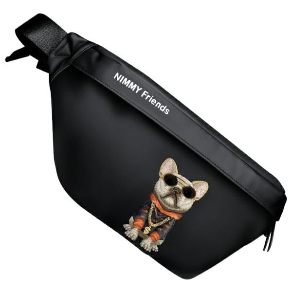 Nimmy Crossbody Briller Cool Dog skuldertaske - sort