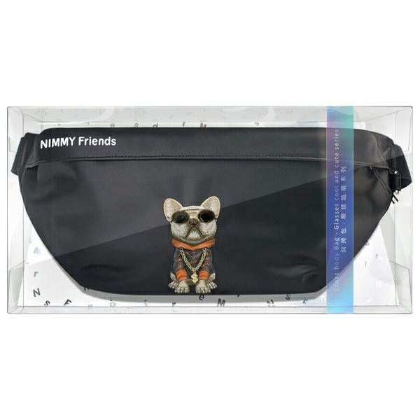 Nimmy Crossbody Briller Cool Dog skuldertaske - sort