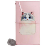 Nimmy 2in1 notesbog + pen pink Big Eyed Pet 2.0 Cat sæt