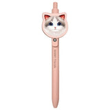Nimmy 2in1 notesbog + pen pink Big Eyed Pet 2.0 Cat sæt