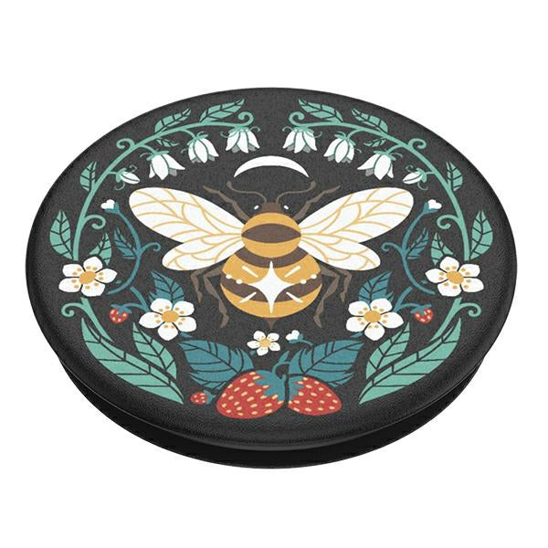 Popsockets 2 Bee Boho Telefonholder og Stativ - sort