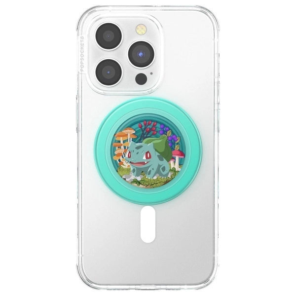 Popsockets 2 Bulbasaur Grip og Telefon Stand med MagSafe
