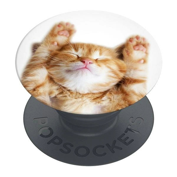 Popsockets 2 Snoozy Cat Holder og Telefon Stand
