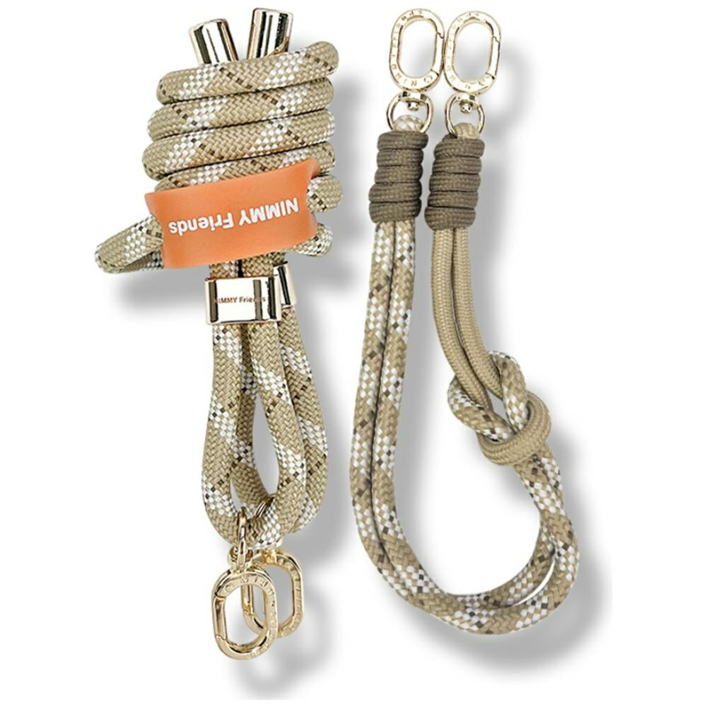 Nimmy Cool&Cute 2.0 crossbody + håndrem sæt - brun