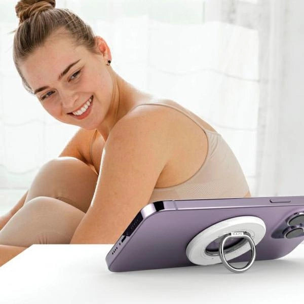 Ring SODI StandBM-350 dobbeltsidet magnetisk med MagSafe - hvid