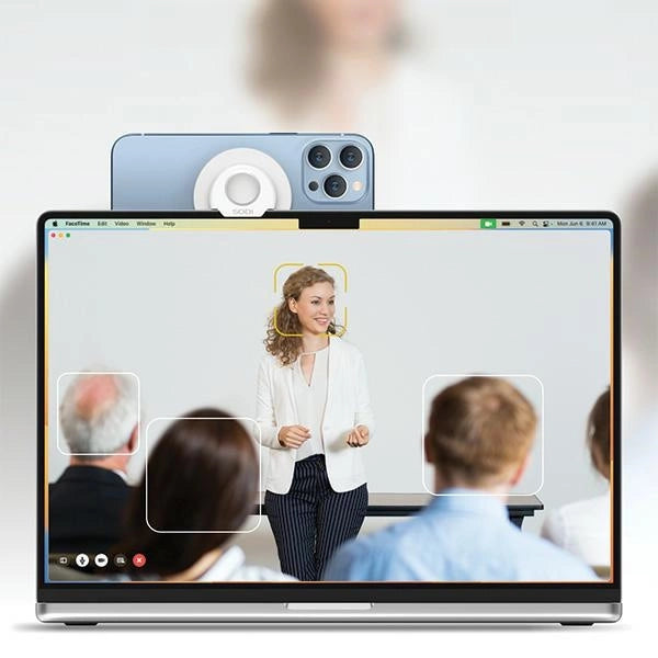 SODI BM-300 Induktiv holder til MacBook - hvid