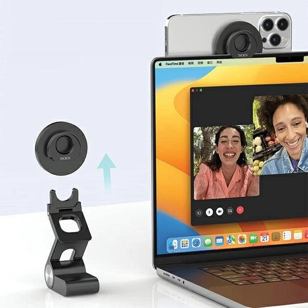 SODI BM-330 3-i-1-induktionsmultifunktionsholder til iMac - sort