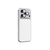 AmazingThing Lens Glass for iPhone 17 Pro / Pro Max with Rainbow Aluminum Frame