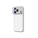 AmazingThing Lens Glass for iPhone 17 Pro / Pro Max with Rainbow Aluminum Frame