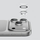 AmazingThing Lens Glass til iPhone 17 Pro / Pro Max med sort aluminiumsramme
