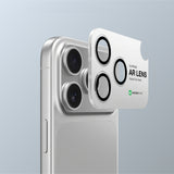 AmazingThing Sapphire Camera Glass til iPhone 17 Pro / Pro Max - med sort ramme