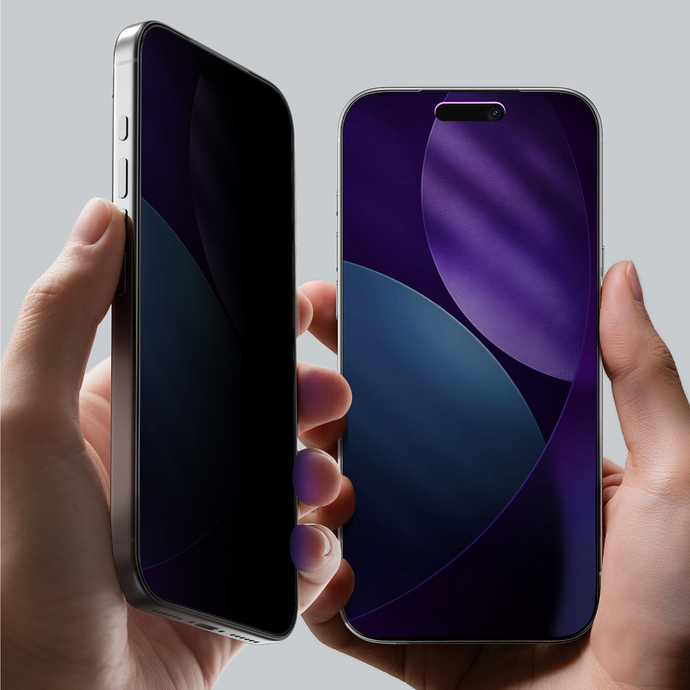 AmazingThing Titan Privacy FusionFilter 7 Privacy Hærdet glas til iPhone 17 Pro