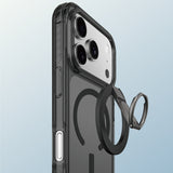 AmazingThing Titan Pro Grip Ring Set Case til iPhone 17 Pro Max Kompatibel med MagSafe - sort