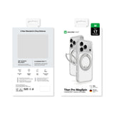 AmazingThing Titan Pro MagSpin Case til iPhone 17 Pro Max Kompatibel med MagSafe - Grå