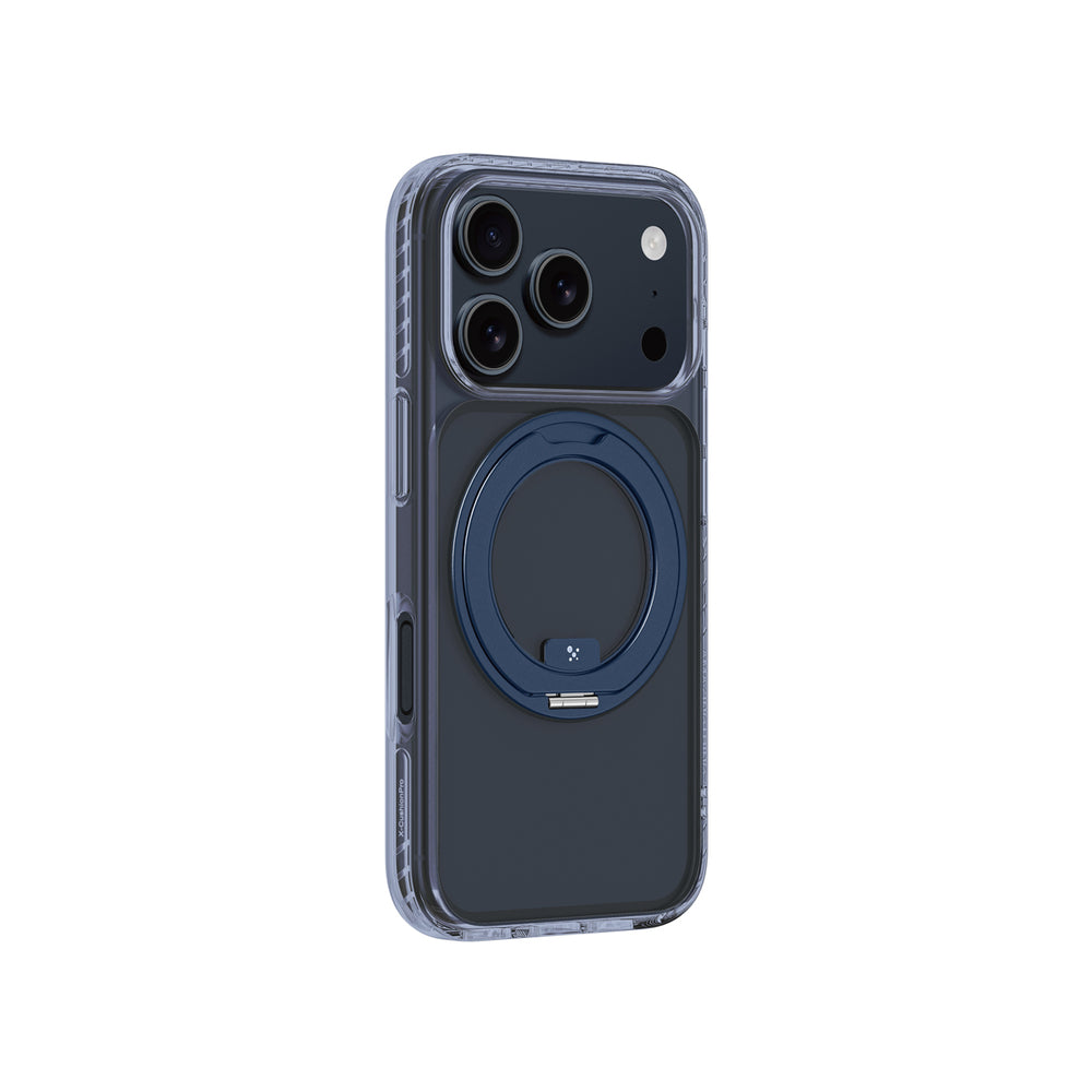 AmazingThing Titan Pro MagSpin Case til iPhone 17 Pro Kompatibel med MagSafe - Blå