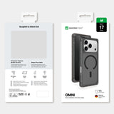 AmazingThing Omni Case til iPhone 17 Pro MagSafe Kompatibel - sort